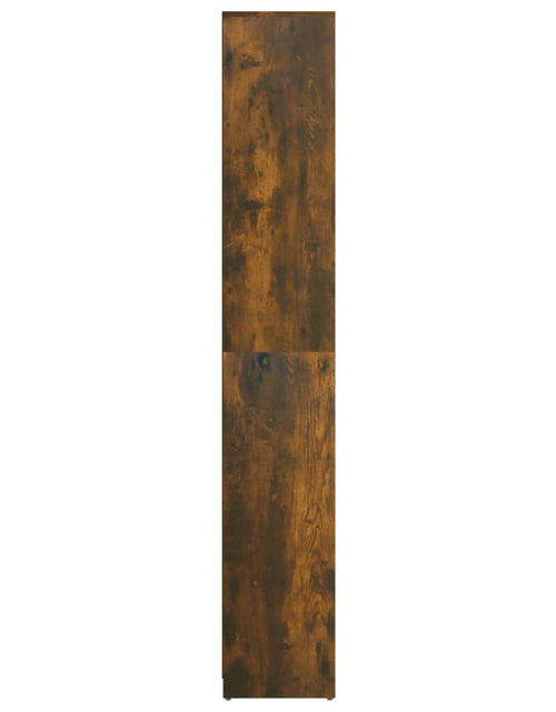Încărcați imaginea în vizualizatorul Galerie, Dulap de baie, stejar fumuriu, 30x30x183,5 cm, lemn prelucrat - Lando
