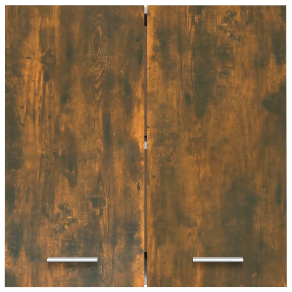 Dulap suspendat, stejar maro, 60x31x60 cm, lemn prelucrat - Lando