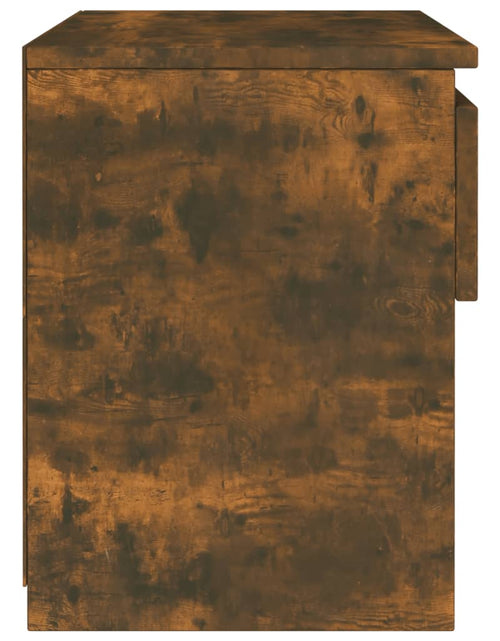 Загрузите изображение в средство просмотра галереи, Noptieră, stejar fumuriu, 40x30x39 cm, lemn prelucrat - Lando
