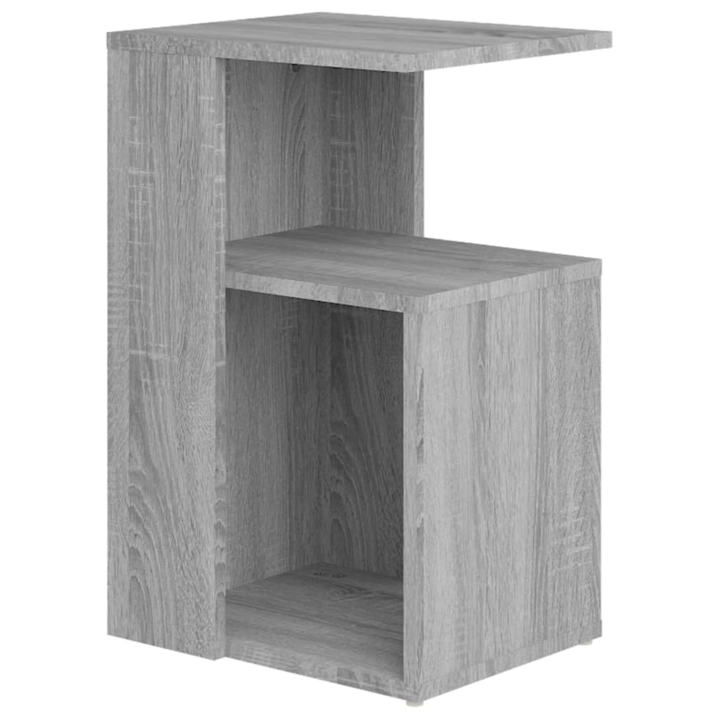 Măsuță laterală, sonoma gri, 36x30x56 cm, lemn prelucrat - Lando
