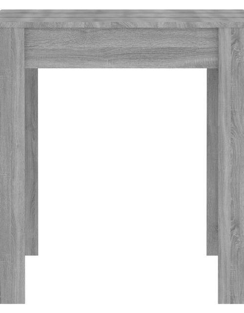 Încărcați imaginea în vizualizatorul Galerie, Masă de bucătărie, sonoma gri, 140x74,5x76 cm,lemn prelucrat - Lando
