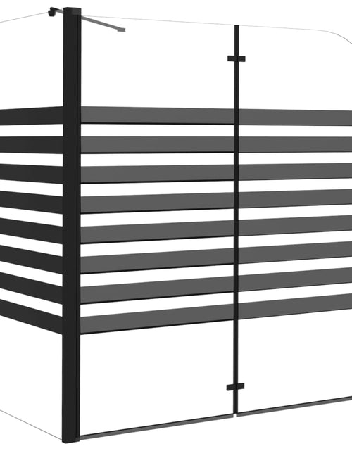 Загрузите изображение в средство просмотра галереи, Cabină de baie, 120x68x130 cm, sticlă securizată, dungi Lando - Lando
