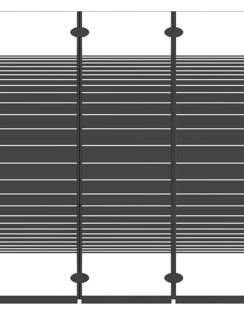 Загрузите изображение в средство просмотра галереи, Cabină de duș pliabilă, 3 panouri, negru, 130x130 cm, ESG Lando - Lando
