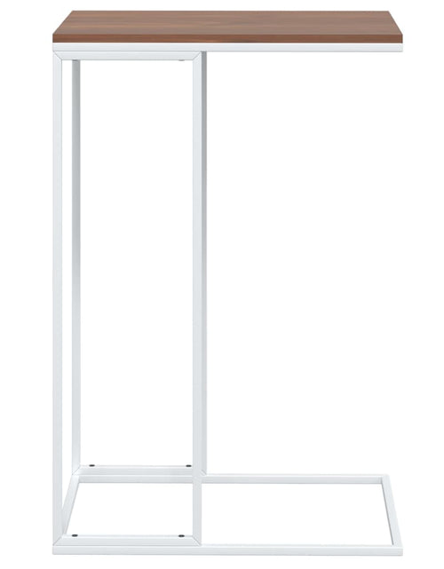 Загрузите изображение в средство просмотра галереи, Masă laterală, alb, 40x30x59 cm, lemn compozit Lando - Lando
