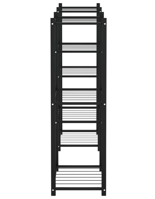 Загрузите изображение в средство просмотра галереи, Suport pentru flori, 83x25x80 cm, negru, fier Lando - Lando
