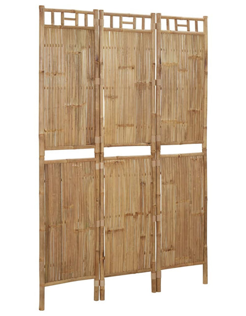 Încărcați imaginea în vizualizatorul Galerie, Paravan de cameră cu 3 panouri, 120 x 180 cm, bambus - Lando
