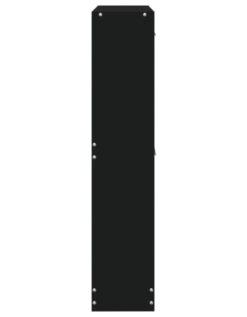 Încărcați imaginea în vizualizatorul Galerie, Pantofar, negru, 59x17x81 cm, lemn compozit - Lando
