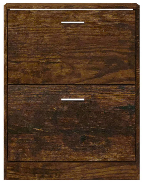 Загрузите изображение в средство просмотра галереи, Pantofar, stejar fumuriu, 59x17x81 cm, lemn compozit - Lando
