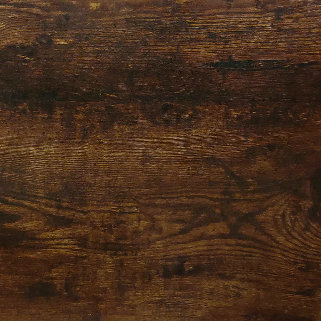 Bancă pentru pantofi stejar fumuriu 103x30x48 cm lemn prelucrat - Lando