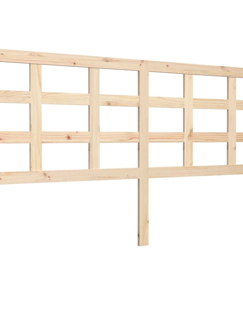 Încărcați imaginea în vizualizatorul Galerie, Tăblie de pat, 185,5x4x100 cm, lemn masiv de pin - Lando
