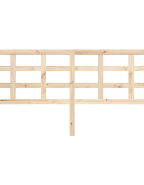 Încărcați imaginea în vizualizatorul Galerie, Tăblie de pat, 205,5x4x100 cm, lemn masiv de pin - Lando
