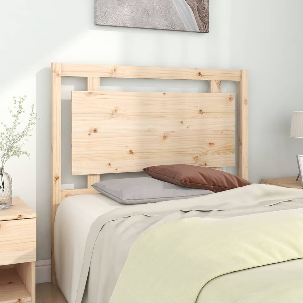 Tăblie de pat, 105,5x4x100 cm, lemn masiv de pin - Lando