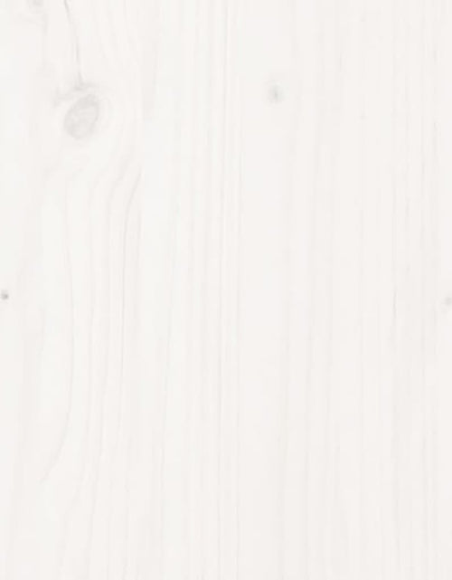 Загрузите изображение в средство просмотра галереи, Tăblie de pat, alb, 185,5x4x100 cm, lemn masiv de pin - Lando
