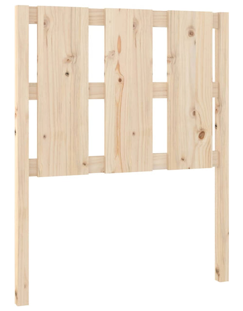 Загрузите изображение в средство просмотра галереи, Tăblie de pat, 80,5x4x100 cm, lemn masiv de pin - Lando
