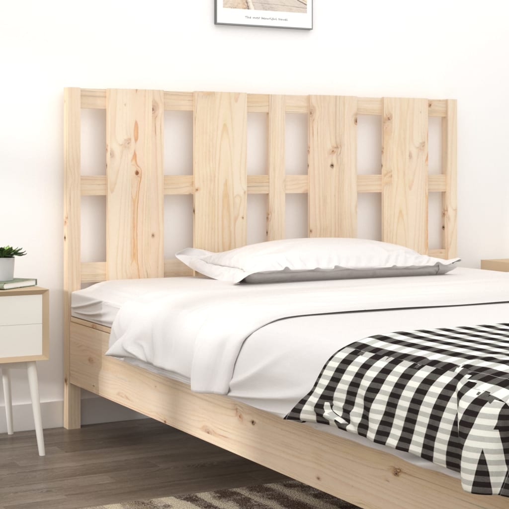 Tăblie de pat, 140,5x4x100 cm, lemn masiv de pin - Lando