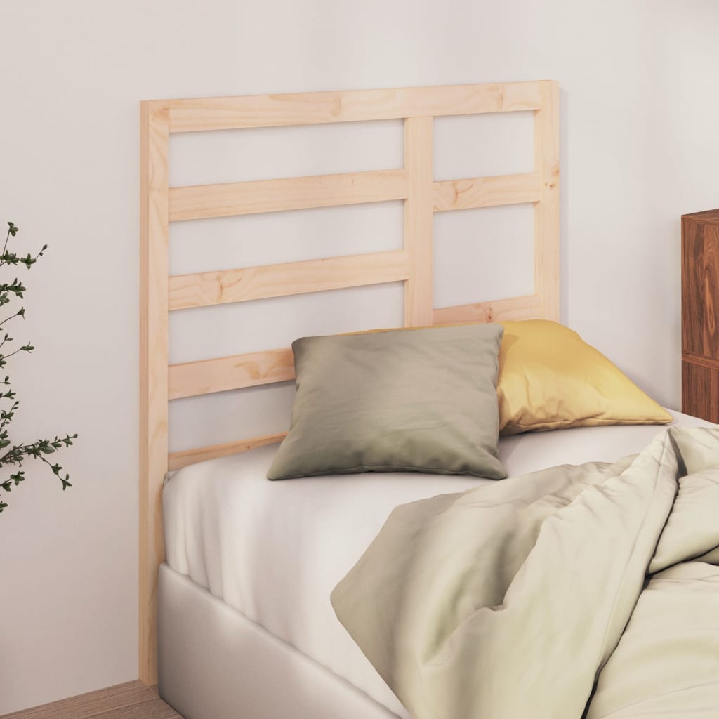 Tăblie de pat, 81x4x104 cm, lemn masiv de pin - Lando