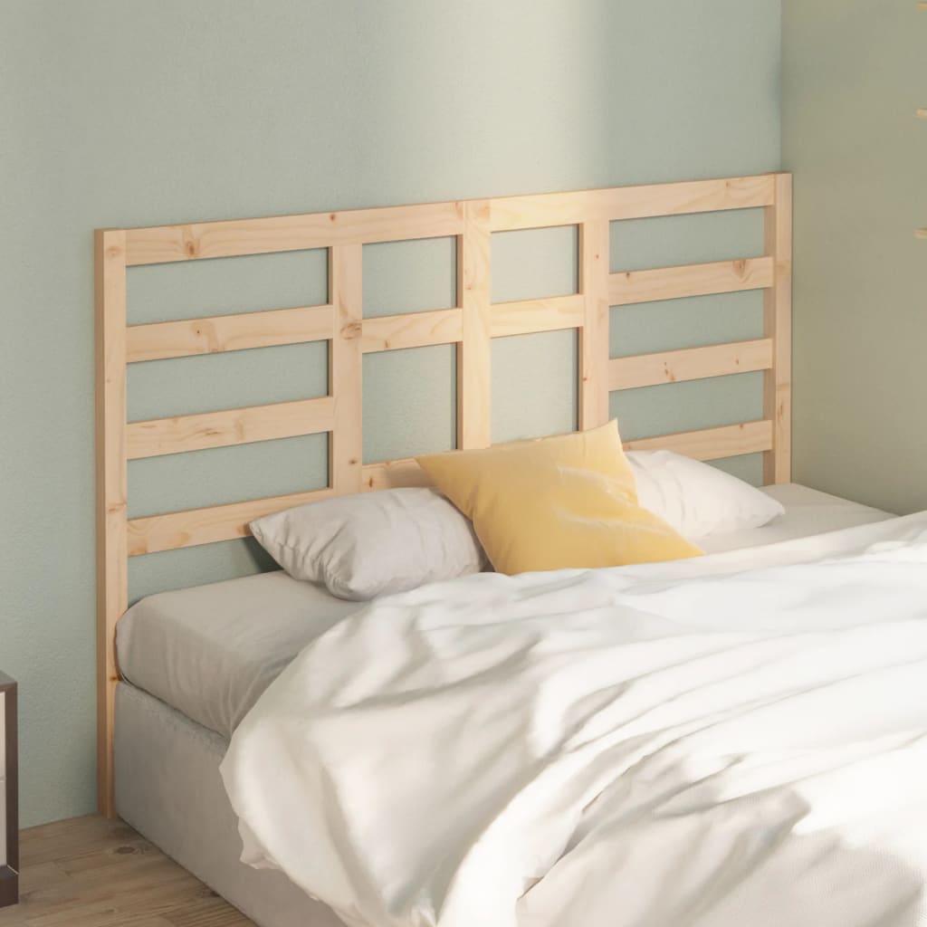 Tăblie de pat, 141x4x104 cm, lemn masiv de pin - Lando