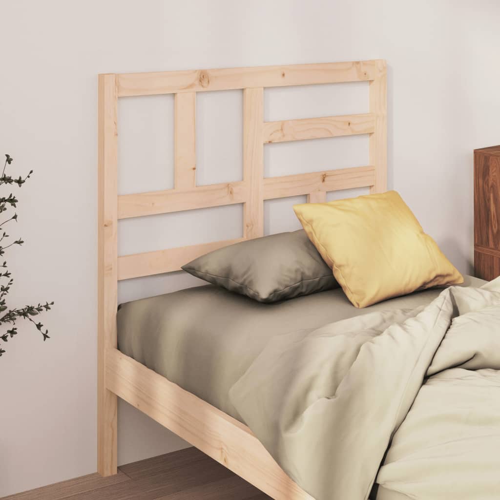 Tăblie de pat, 96x4x104 cm, lemn masiv de pin - Lando