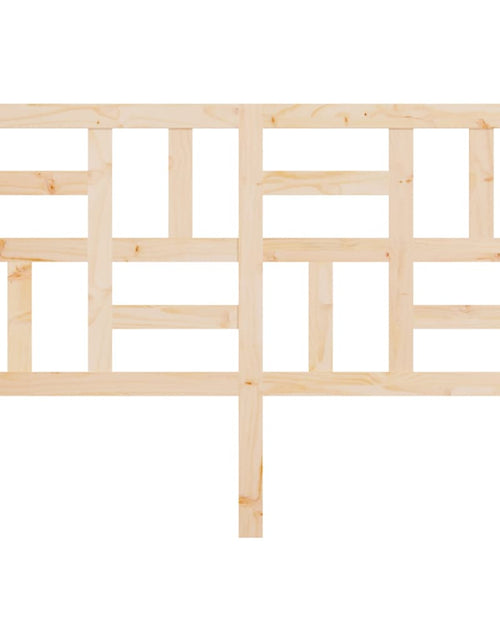 Încărcați imaginea în vizualizatorul Galerie, Tăblie de pat, 126x4x104 cm, lemn masiv de pin - Lando
