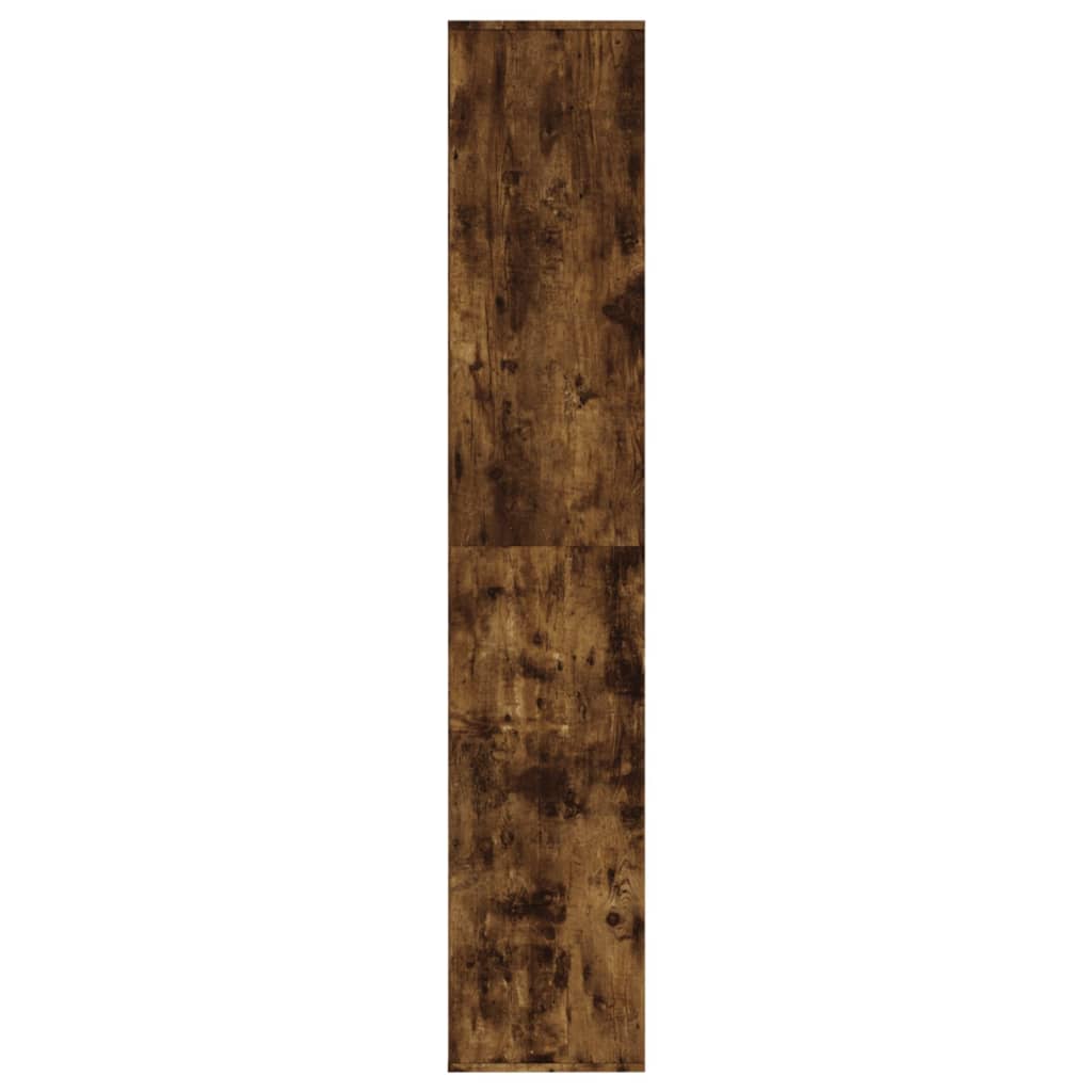 Pantofar, stejar fumuriu, 54x34x183 cm, lemn prelucrat - Lando