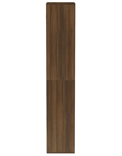 Încărcați imaginea în vizualizatorul Galerie, Pantofar, stejar maro, 54x34x183 cm, lemn prelucrat Lando - Lando
