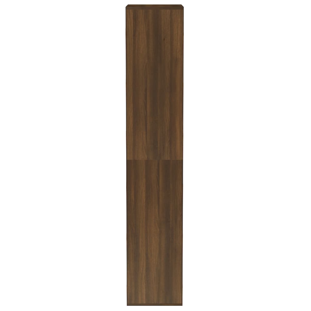 Pantofar, stejar maro, 54x34x183 cm, lemn prelucrat Lando - Lando