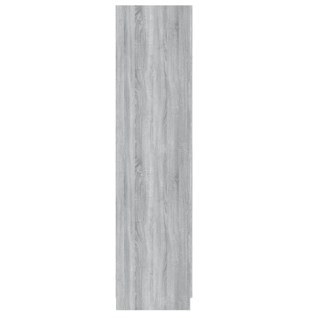 Șifonier, gri sonoma, 90x52x200 cm, lemn prelucrat - Lando