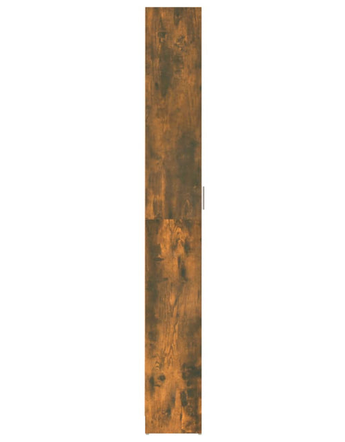 Încărcați imaginea în vizualizatorul Galerie, Șifonier de hol, stejar fumuriu, 55x25x189 cm, lemn prelucrat - Lando
