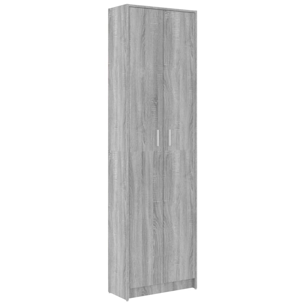 Șifonier de hol, gri sonoma, 55x25x189 cm, lemn prelucrat - Lando