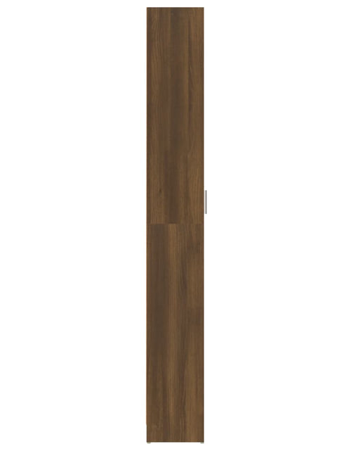 Încărcați imaginea în vizualizatorul Galerie, Șifonier de hol, stejar maro, 55x25x189 cm, lemn prelucrat - Lando
