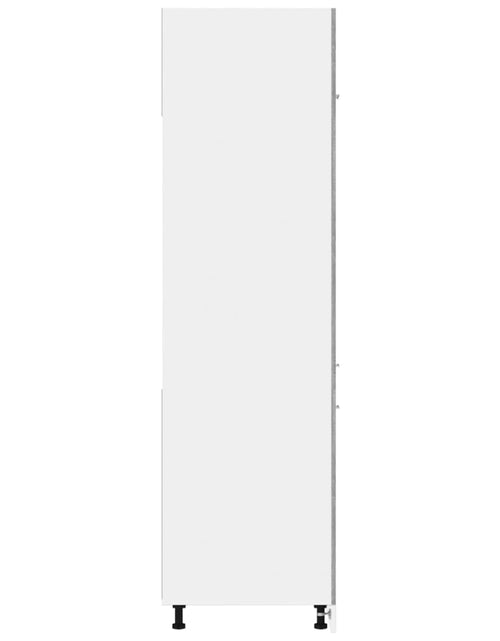 Încărcați imaginea în vizualizatorul Galerie, Dulap de frigider, gri sonoma, 60x57x207 cm, lemn prelucrat - Lando
