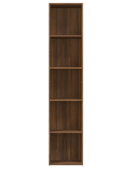 Încărcați imaginea în vizualizatorul Galerie, Bibliotecă, stejar maro, 40x30x189 cm, lemn prelucrat Lando - Lando
