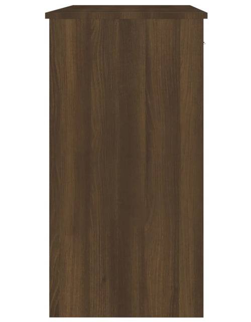 Încărcați imaginea în vizualizatorul Galerie, Birou, stejar maro, 80x40x75 cm, lemn prelucrat - Lando
