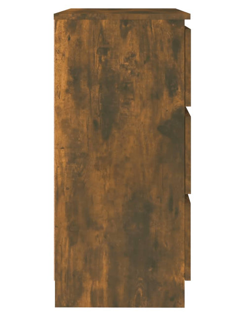 Încărcați imaginea în vizualizatorul Galerie, Servantă, stejar fumuriu, 60x35x76 cm, lemn prelucrat Lando - Lando
