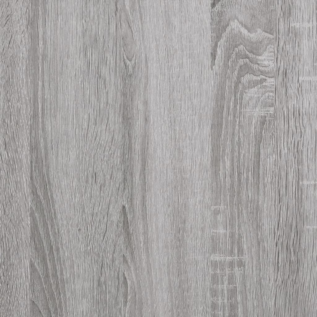 Dulap de baie, gri sonoma, 32x25,5x190 cm, lemn prelucrat - Lando