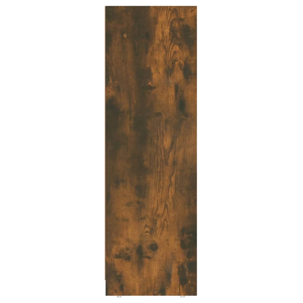Dulap de baie, stejar fumuriu, 30x30x95 cm, lemn prelucrat - Lando