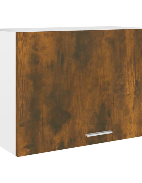 Încărcați imaginea în vizualizatorul Galerie, Dulap suspendat, stejar fumuriu, 60x31x40 cm, lemn prelucrat - Lando
