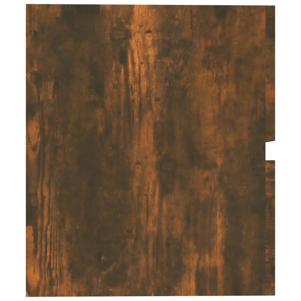 Dulap chiuvetă, stejar fumuriu, 60x38,5x45 cm, lemn prelucrat - Lando