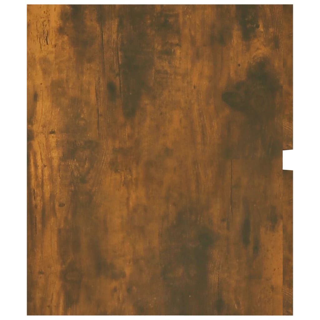 Dulap chiuvetă, stejar fumuriu, 100x38,5x45 cm, lemn prelucrat - Lando