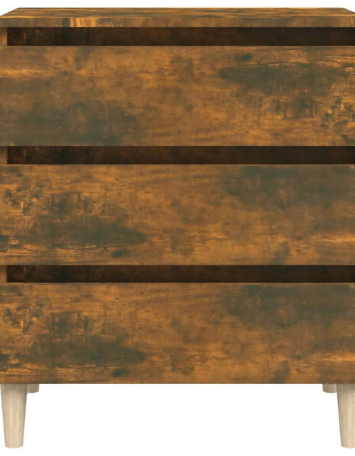 Загрузите изображение в средство просмотра галереи, Servantă, stejar fumuriu, 60x35x69 cm, lemn compozit Lando - Lando
