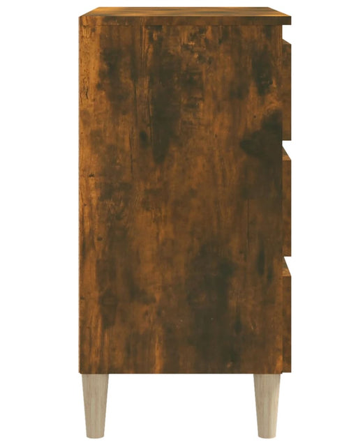 Загрузите изображение в средство просмотра галереи, Servantă, stejar fumuriu, 60x35x69 cm, lemn compozit Lando - Lando
