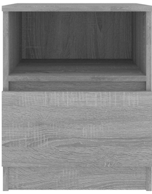 Загрузите изображение в средство просмотра галереи, Noptieră, gri sonoma, 40x40x50 cm, lemn compozit - Lando
