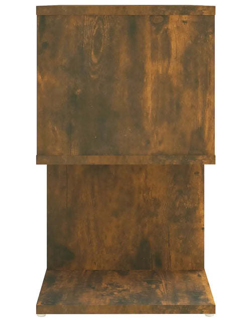 Încărcați imaginea în vizualizatorul Galerie, Noptieră, stejar fumuriu, 50x30x51,5 cm, lemn prelucrat - Lando
