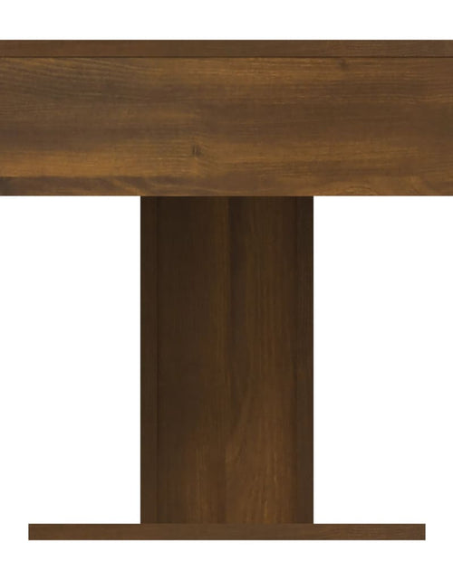 Загрузите изображение в средство просмотра галереи, Măsuță de cafea, stejar maro, 96x50x45 cm, lemn prelucrat Lando - Lando

