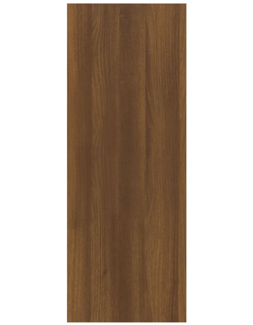 Загрузите изображение в средство просмотра галереи, Măsuță consolă, stejar maro, 78x30x80 cm, lemn prelucrat Lando - Lando
