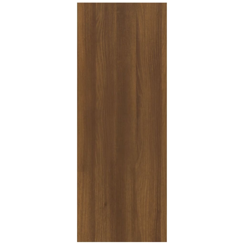 Măsuță consolă, stejar maro, 78x30x80 cm, lemn prelucrat Lando - Lando