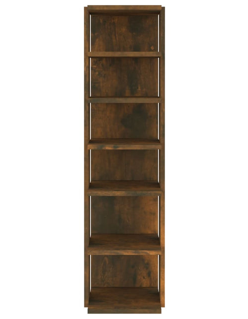 Încărcați imaginea în vizualizatorul Galerie, Suport pantofi, stejar fumuriu, 27,5x27x102 cm, lemn prelucrat - Lando
