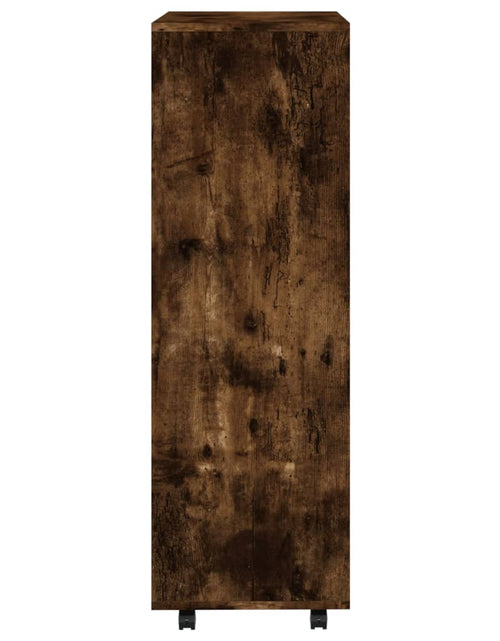 Încărcați imaginea în vizualizatorul Galerie, Șifonier, stejar fumuriu, 80x40x110 cm, lemn prelucrat - Lando
