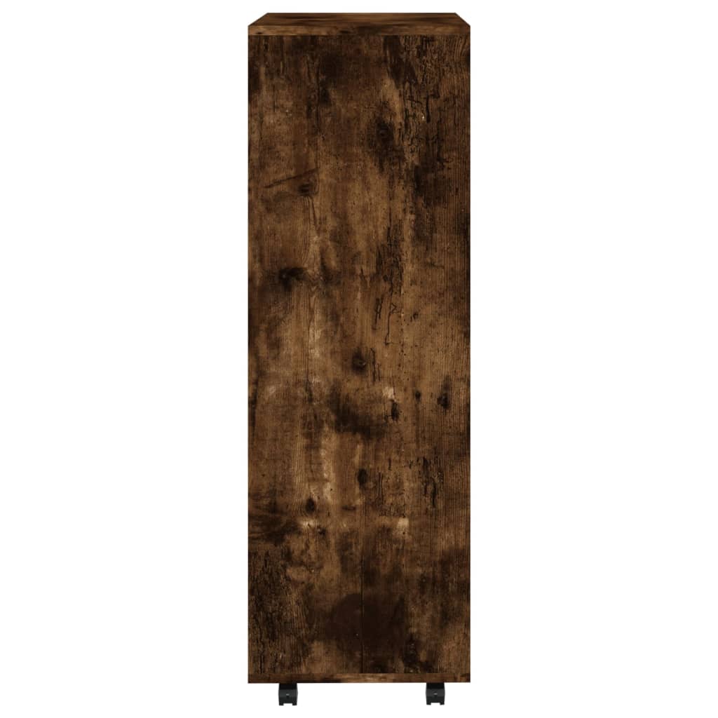 Șifonier, stejar fumuriu, 80x40x110 cm, lemn prelucrat - Lando