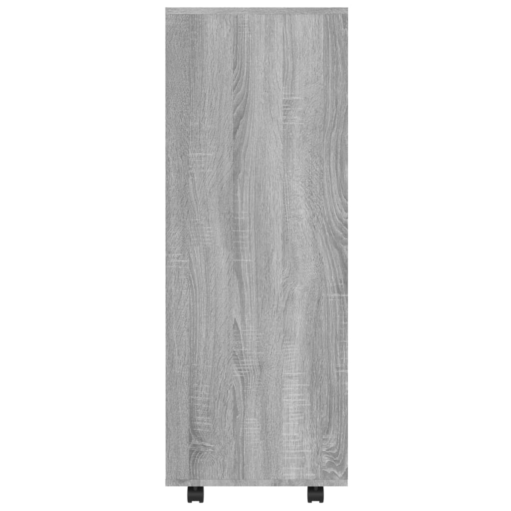 Șifonier, gri sonoma, 80x40x110 cm, lemn prelucrat - Lando